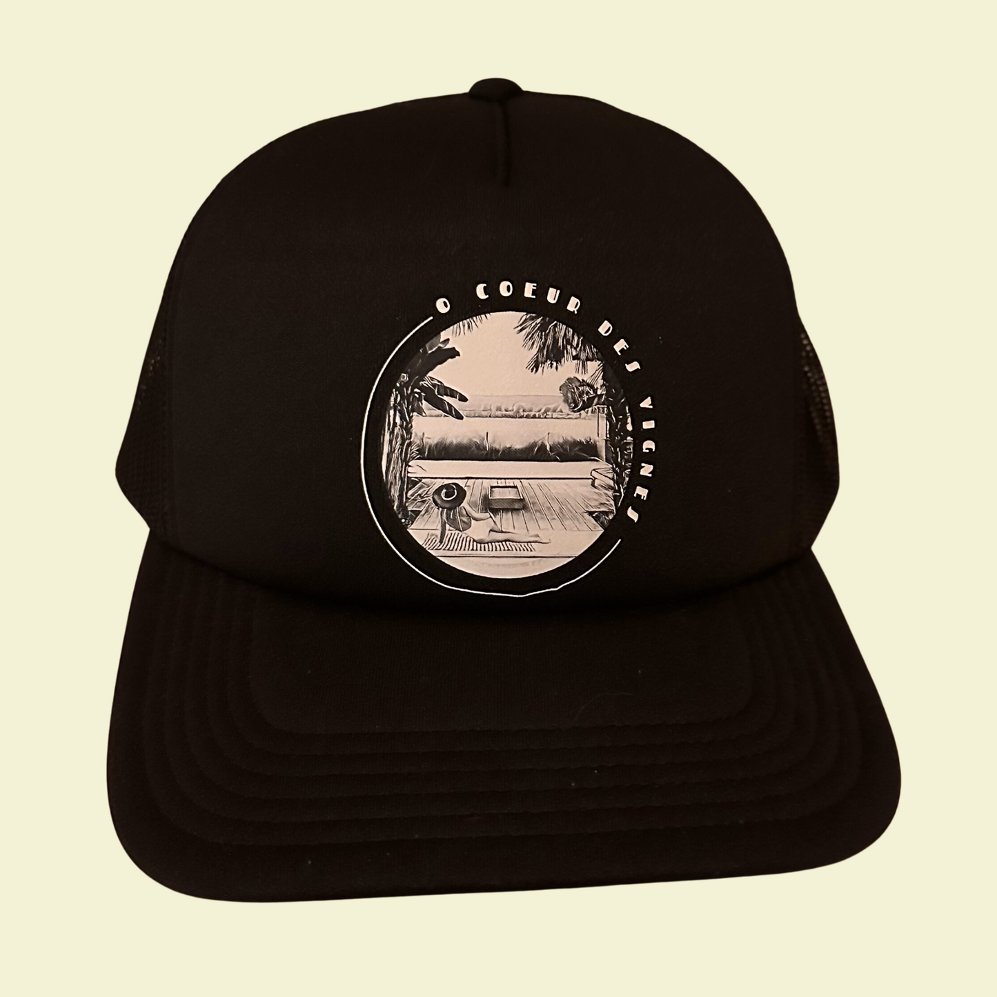 Casquette trucker cap mousse logo NB