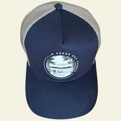 Casquette trucker cap coton logo NB